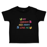 Toddler Clothes My Grammy and Pappy Love Me Toddler Shirt Baby Clothes Cotton