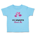 Toddler Clothes My Gramps Loves Me Toddler Shirt Baby Clothes Cotton