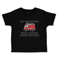 Toddler Clothes My Grandpa Still Plays with Trucks Toddler Shirt Cotton