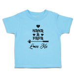 Toddler Clothes Nana & Papa Love Me Toddler Shirt Baby Clothes Cotton