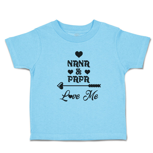 Toddler Clothes Nana & Papa Love Me Toddler Shirt Baby Clothes Cotton