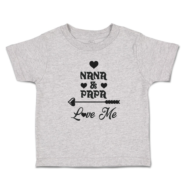 Toddler Clothes Nana & Papa Love Me Toddler Shirt Baby Clothes Cotton