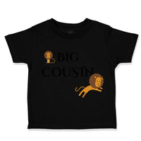 Toddler Clothes Big Cousin Lion Pregnancy Announcement Toddler Shirt Cotton