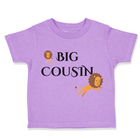 Toddler Clothes Big Cousin Lion Pregnancy Announcement Toddler Shirt Cotton