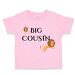 Toddler Clothes Big Cousin Lion Pregnancy Announcement Toddler Shirt Cotton