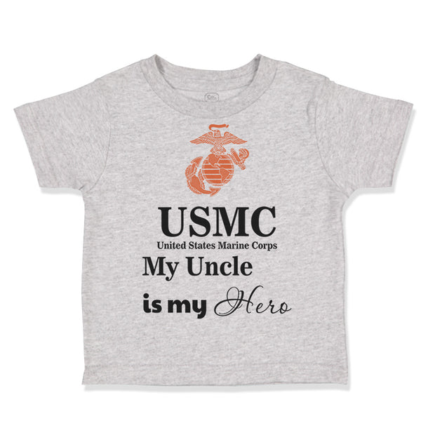 Toddler Clothes Usmc My Uncle Is My Hero Toddler Shirt Baby Clothes Cotton