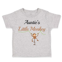 Auntie's Little Monkey Aunt Funny Humor
