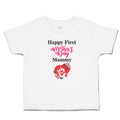 Toddler Clothes Happy First Mother's Day Mammy Toddler Shirt Baby Clothes Cotton