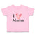 Toddler Clothes I Love Mama Toddler Shirt Baby Clothes Cotton