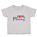 Toddler Clothes I Love My Mummy Toddler Shirt Baby Clothes Cotton