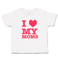 Toddler Clothes I Love My Moms Toddler Shirt Baby Clothes Cotton