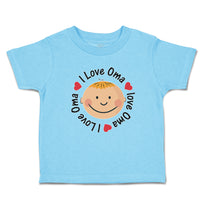 Toddler Clothes I Love Oma Toddler Shirt Baby Clothes Cotton
