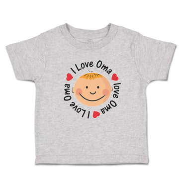 Toddler Clothes I Love Oma Toddler Shirt Baby Clothes Cotton