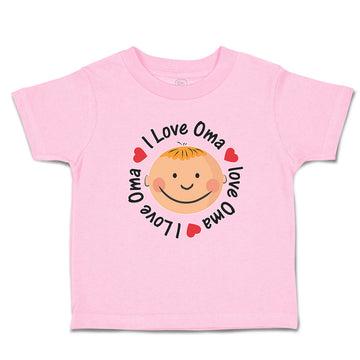 Toddler Clothes I Love Oma Toddler Shirt Baby Clothes Cotton