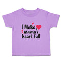 Toddler Clothes I Make Mama's Heart Full Toddler Shirt Baby Clothes Cotton