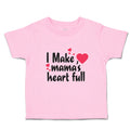 Toddler Clothes I Make Mama's Heart Full Toddler Shirt Baby Clothes Cotton