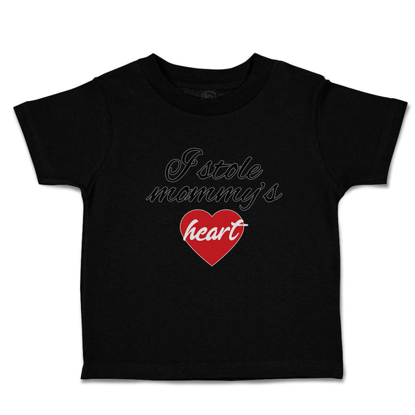 Toddler Clothes I Stole Mommy's Heart Toddler Shirt Baby Clothes Cotton