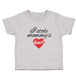 Toddler Clothes I Stole Mommy's Heart Toddler Shirt Baby Clothes Cotton