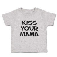 Toddler Clothes Kiss Your Mama Toddler Shirt Baby Clothes Cotton
