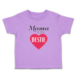 Toddler Clothes Mama Is My Bestie Toddler Shirt Baby Clothes Cotton