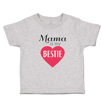 Toddler Clothes Mama Is My Bestie Toddler Shirt Baby Clothes Cotton