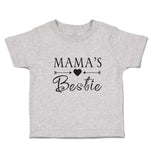 Toddler Clothes Mama's Bestie Toddler Shirt Baby Clothes Cotton