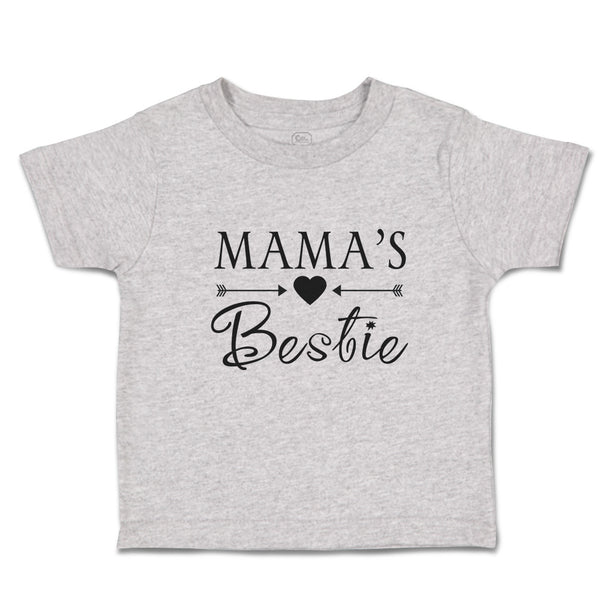 Toddler Clothes Mama's Bestie Toddler Shirt Baby Clothes Cotton
