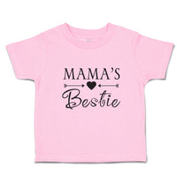 Toddler Clothes Mama's Bestie Toddler Shirt Baby Clothes Cotton