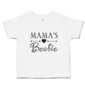 Toddler Clothes Mama's Bestie Toddler Shirt Baby Clothes Cotton