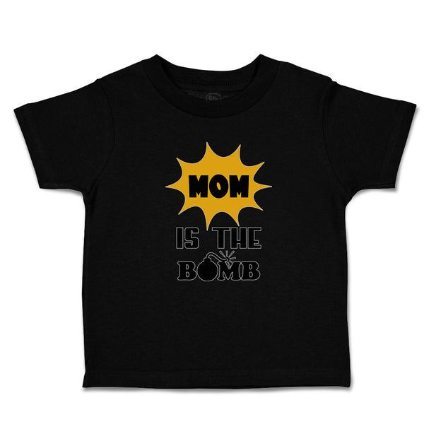 Toddler Clothes Mom Is The Bomb Toddler Shirt Baby Clothes Cotton