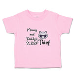 Toddler Clothes Mommy and Daddy's Sleep Thief Toddler Shirt Baby Clothes Cotton