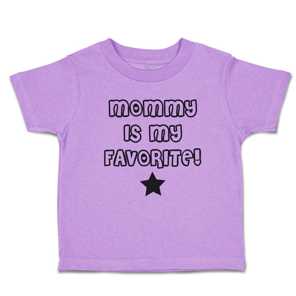 Toddler Clothes Mommy Is My Favorite! Toddler Shirt Baby Clothes Cotton