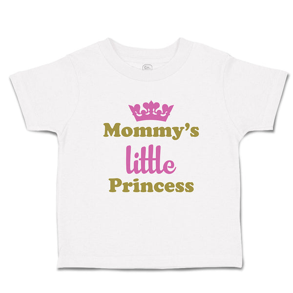 Toddler Girl Clothes Mommy's Little Princess Toddler Shirt Baby Clothes Cotton
