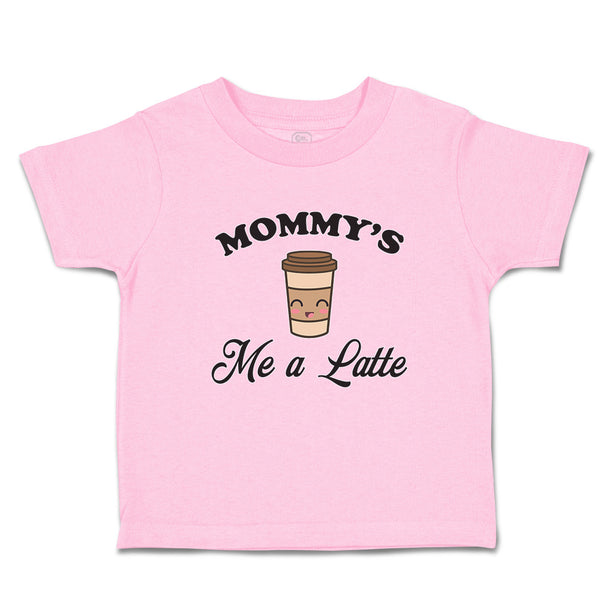 Toddler Clothes Mommy's Me A Latte Toddler Shirt Baby Clothes Cotton