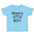 Cute Toddler Clothes Mom's Little Boy Toddler Shirt Baby Clothes Cotton