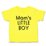 Cute Toddler Clothes Mom's Little Boy Toddler Shirt Baby Clothes Cotton