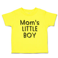 Cute Toddler Clothes Mom's Little Boy Toddler Shirt Baby Clothes Cotton