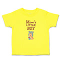 Cute Toddler Clothes Mom's Little Boy Toddler Shirt Baby Clothes Cotton