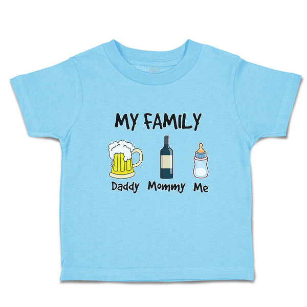 Toddler Clothes My Family Daddy Mommy Me Toddler Shirt Baby Clothes Cotton