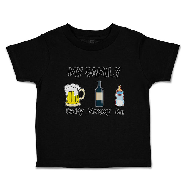 Toddler Clothes My Family Daddy Mommy Me Toddler Shirt Baby Clothes Cotton
