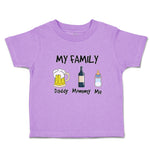 Toddler Clothes My Family Daddy Mommy Me Toddler Shirt Baby Clothes Cotton