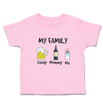 Toddler Clothes My Family Daddy Mommy Me Toddler Shirt Baby Clothes Cotton