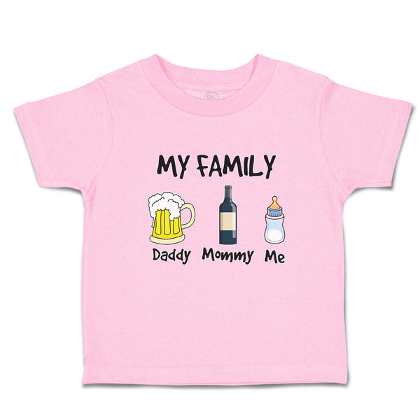 Toddler Clothes My Family Daddy Mommy Me Toddler Shirt Baby Clothes Cotton