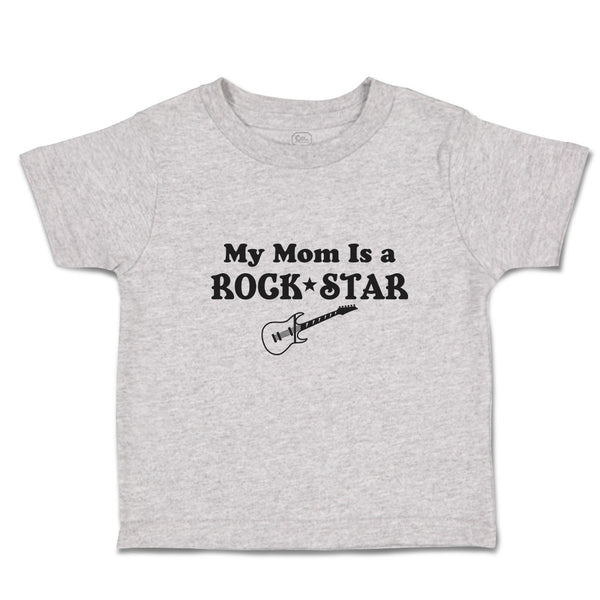 Cute Toddler Clothes My Mom Is A Rock Star Toddler Shirt Baby Clothes Cotton