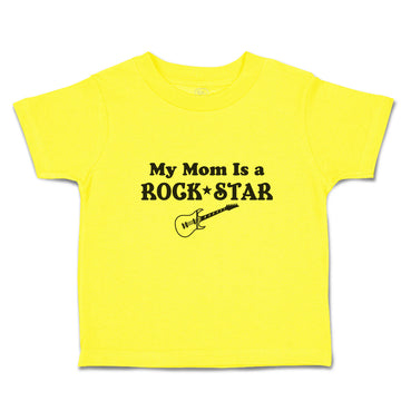 Cute Toddler Clothes My Mom Is A Rock Star Toddler Shirt Baby Clothes Cotton