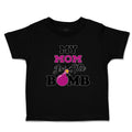 Toddler Clothes My Mom Is The Bomb Toddler Shirt Baby Clothes Cotton