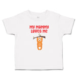 Toddler Clothes My Mommy Loves Me Toddler Shirt Baby Clothes Cotton