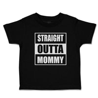 Toddler Clothes Straight Outta Mommy Toddler Shirt Baby Clothes Cotton