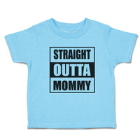 Toddler Clothes Straight Outta Mommy Toddler Shirt Baby Clothes Cotton