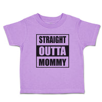 Toddler Clothes Straight Outta Mommy Toddler Shirt Baby Clothes Cotton